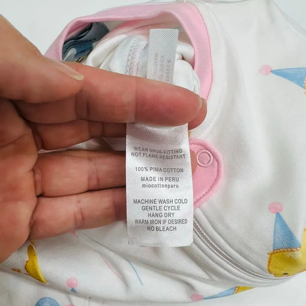 NWT (Please Read) Nanducket 3M Pink Ack Celebration Sleeper